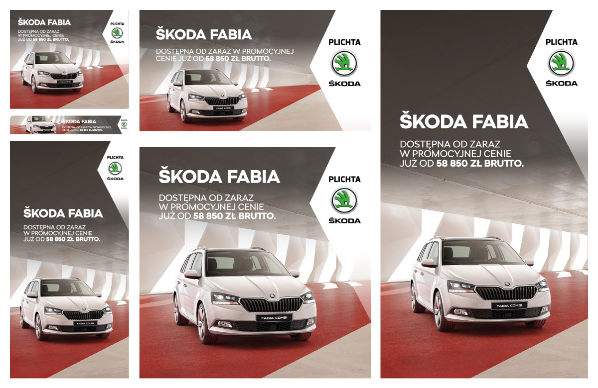 skoda - reklamy google ads & facebook